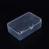 Νέα μικρή διαφανής πλαστική θήκη αποθήκευσης Καθαρή τετράγωνη οθόνη πολλαπλών χρήσεων