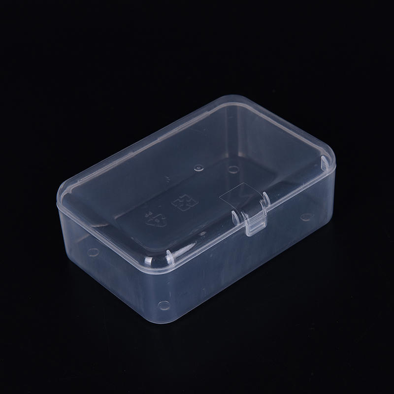 Νέα μικρή διαφανής πλαστική θήκη αποθήκευσης Καθαρή τετράγωνη οθόνη πολλαπλών χρήσεων