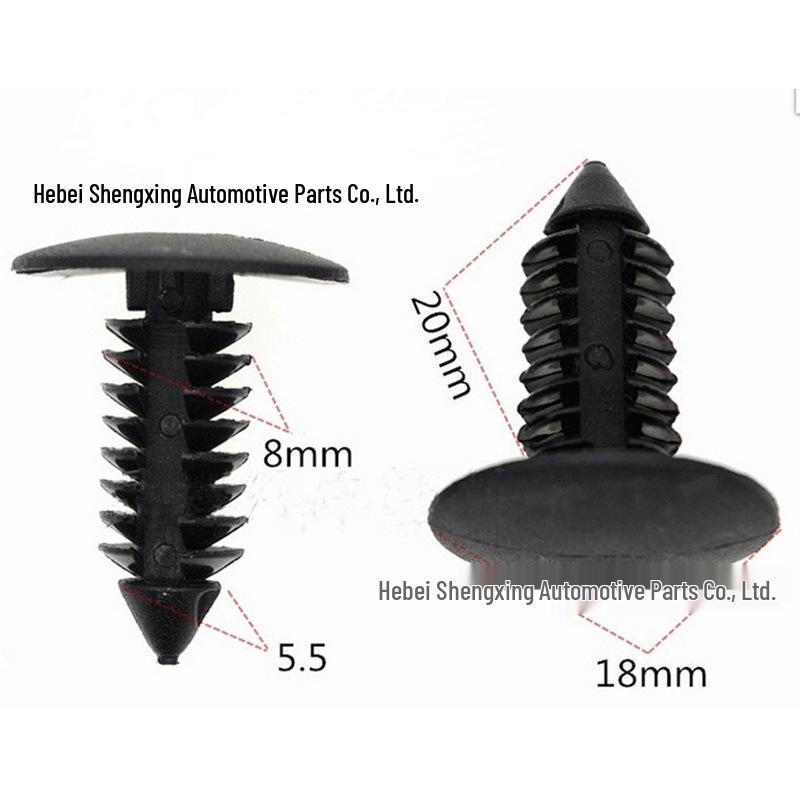Universal Car Bumper Retainer Rivets & Fender Clips for Ford & Chrysler