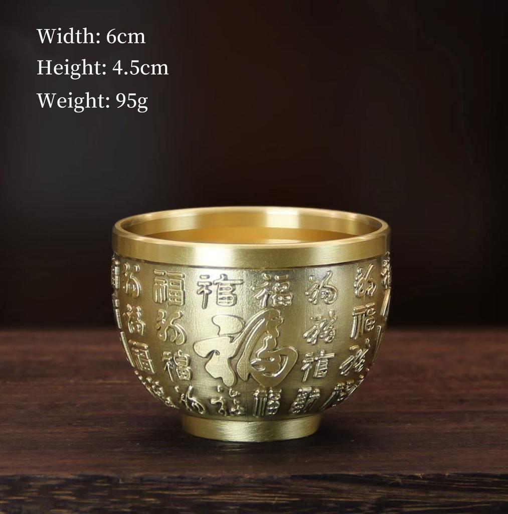 Messing Graviert Mehrere Stile und Größen Spirituosen Wodka Tasse Likör 50ml Retro Bronze Tragbar Tee Becher Gläser Haus Dekoration