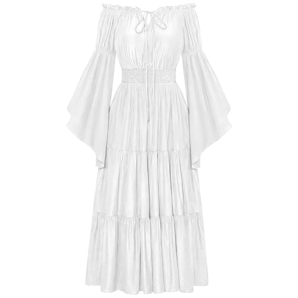 Medieval Renaissance Costume Dress Regency Dresses For Women Victorian Irish Dress Halloween Women's Dress
