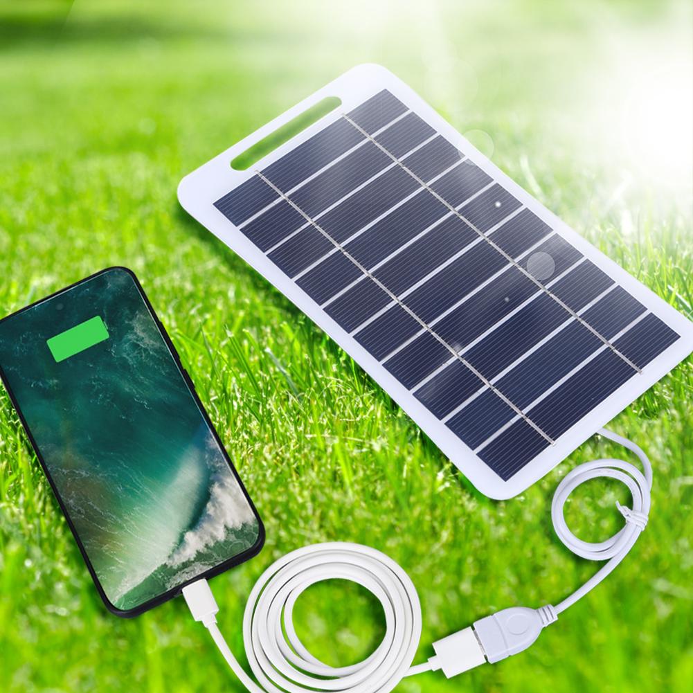 10W 5W 2W 5V Solar Charging Panel USB Battery Charger Power Emergency Panel Waterproof Phone Power Bank for Camping Backpacking