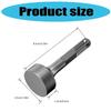 Precise Engineered Heavy Duty Steel Drill Bit Driver Ground Rod Driver Suitable for Quick & Easy Fence Post Installation