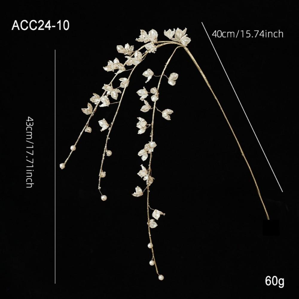 Crystal Bud Crystal Tree Branches Weeping Willow Transparent Bead Crystal Bud Branches Sparkling Long Branch Xmas Tree Ornament