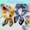 Decoration Scarf Hairband Tie Fashion Hair 70 Small Square Scarf Silk Scarf Womens Spring And Autumn Versatile Small Scarf Professional Scarf
