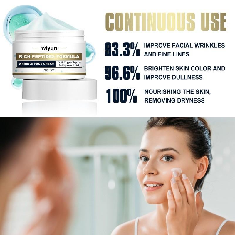 Wiyun Moisturizing Anti-wrinkle Cream For Firm And Radiant Skin With Fine Line Reduction