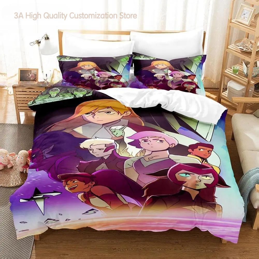 She Ra And The Princesses Of Power Set Biancheria da Letto Singolo Twin Full Queen King Size Set Biancheria da Letto Camera da Letto Adulti Copripiumino Set 3D