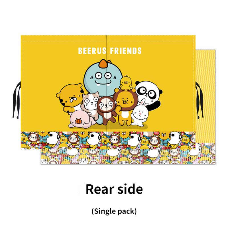 Multiple Patterns Cute Cartoon Car Side Window Sun Shade Magnetic Windshield Sunshade Foldable Rear Side Auto Window Cover Kids