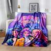 Huntrix: Future Heroes Unite Blanket Ultra-Soft Suitable for Bedding Couch Office Chair for All Seasons Warmthful Decor