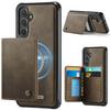 2 In 1 Detachable Luxury Business Magnetic Leather Case For Samsung S26 Ultra S25 S24 Plus S23 S22 A17 A07 A57 Shockproof Cover