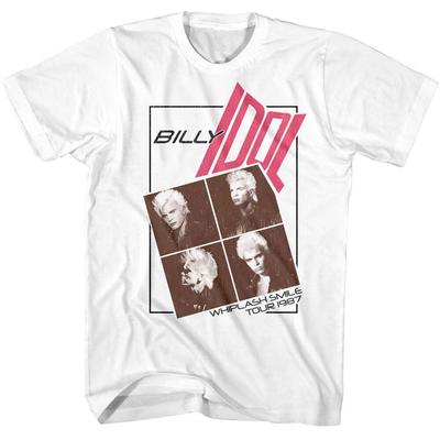Billy Idol Whiplash Smile Tour 1987 Men's T Shirt