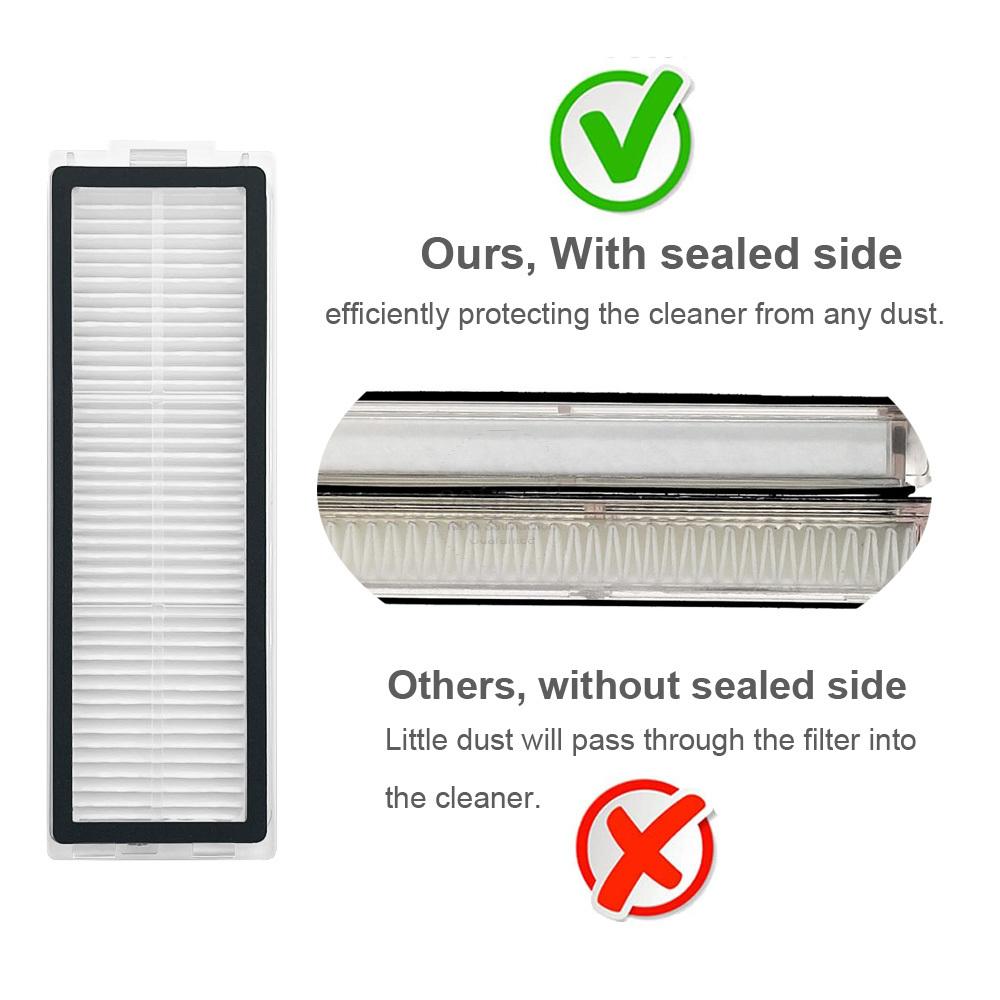 Filtro HEPA di Ricambio Per Xiaomi X20 Max D109GL/X20 Pro D102GL, Filtri per Aspirapolvere Robot, Accessori, Pezzi di Ricambio, Consumabili