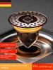German Floor Drain Odor Preventer Bathroom Washing Machine Drainage Large Diameter Strainer Anti-Odor Sewer Silicone Cover