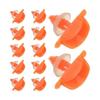 Operitacx Duck Mouths 50pcs Plastic Duck Beaks Chicken Mouths Bird Beaks Mouths for Toys Making Accessories Plush Animals Scrapbooking