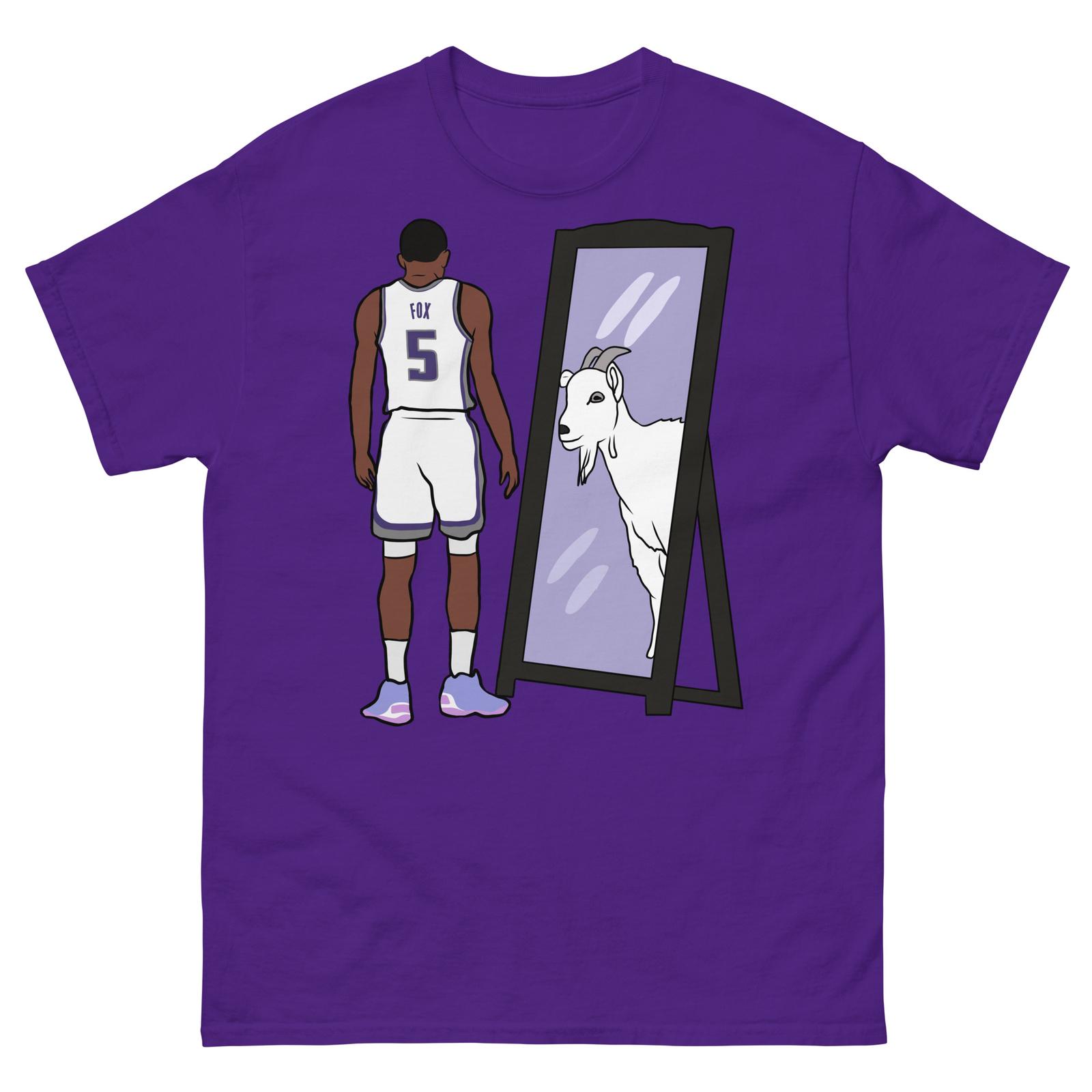 De’Aaron Fox Mirror GOAT T-shirt XXXXL