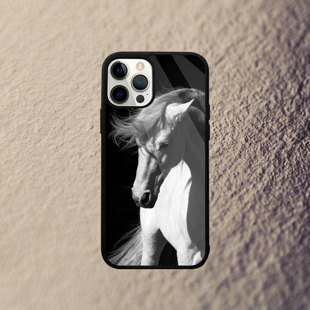 Domineering Cool Horse Phone Case For iPhone 16,15,14,13,12,11,Plus,Pro,Max Mini Magsafe Magnetic Wireless Charging