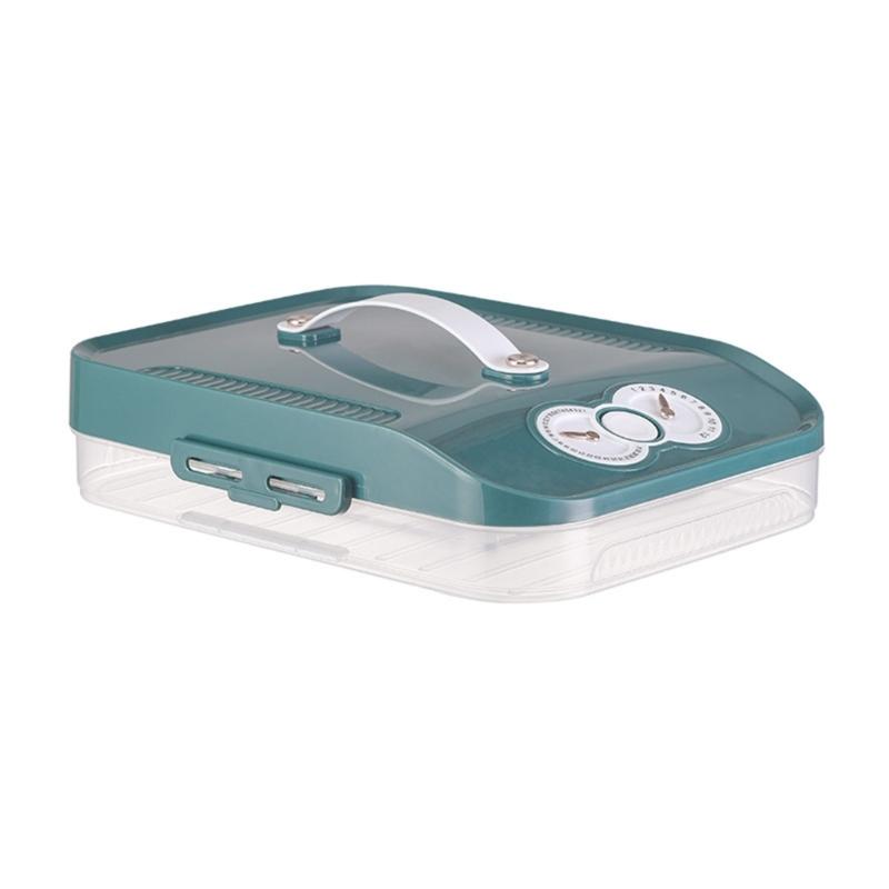 

Durable PP Multi Layer Freezer Box Practical Multi Layer Fridge Storage Container For Home And Office Refrigerators