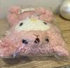 [USED] Rare Hello Kitty Transforming Teddy Bear Plush Toy, Pink, Size M, Sanrio
