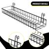 Hanging Basket Storage And Display Basket for Wire Wall Grid Panel Cabinet