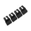 8pcs ABS Car Door Lock Cover Door Check Arm Stopper Cover for Mitsubishi Lancer EX ASX Outlander Sport Protector Accessories