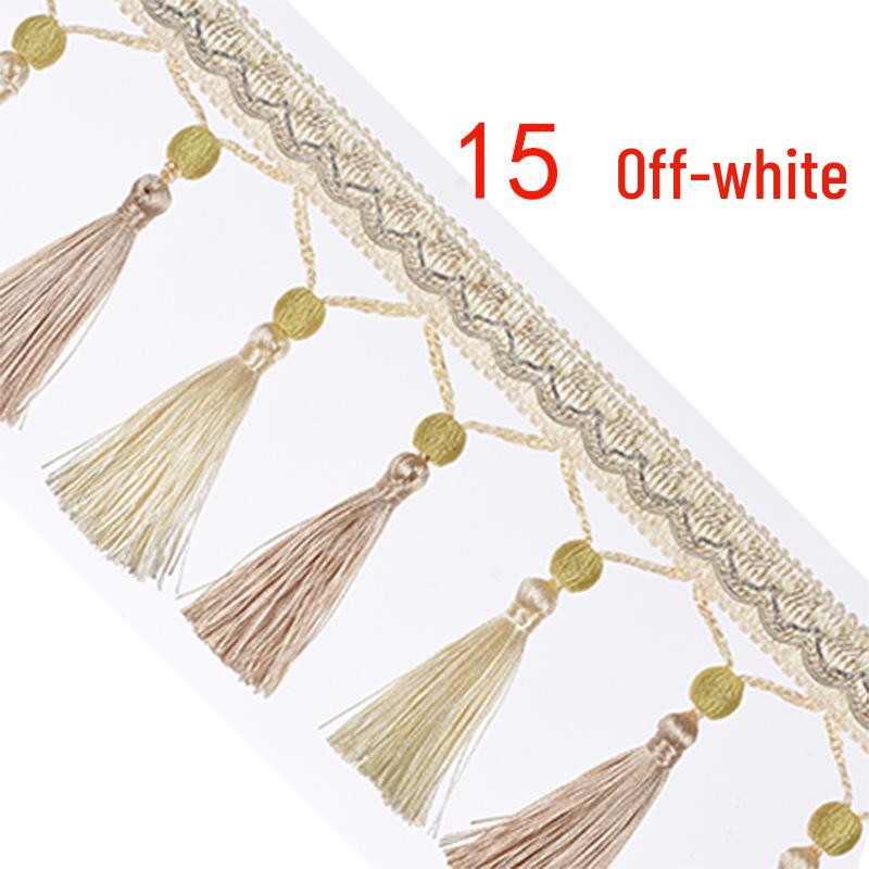 Lace Tassel Curtain Valance Beads & Hanging Balls - DIY Wedding Accessories