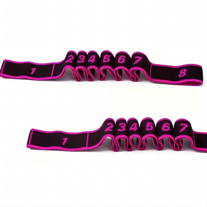 Yoga Stretch Strap Digital Segment Resistance Training Fitness Strap