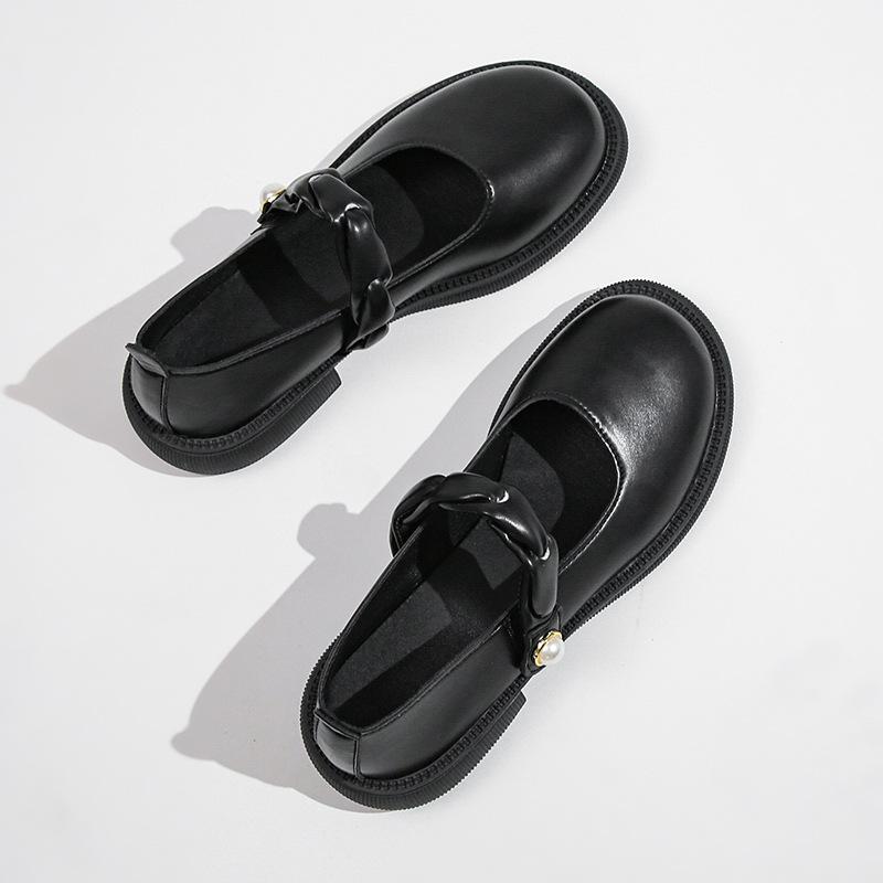 Korean Version Shallow Mouth Single Shoes Female 2024 New Fashion Casual Simple All-match Color Matching Women Shoes Summertime