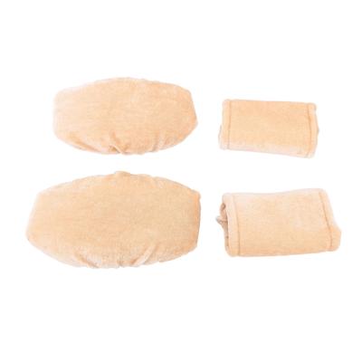 2 Set Crutch Underarm Pad Cover Set Soft Crutch Underarm Pad and Hand Grips Cushion