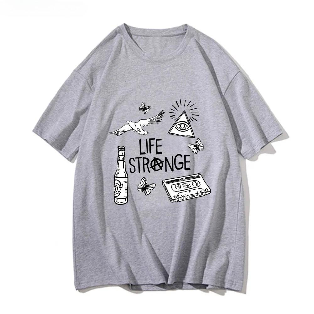 Life Strange Harajuku Anime T-shirts Cute Harajuku Short Sleeve Casual Women's T-shirt Clothing Street Tops Aesthetic Tops
