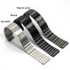 22mm Stainless Steel Band For Amazfit Bip 6 5 5 Unity/GTR 2 3 4 Metal Strap For Amazfit Stratos/Balance/Cheetah Round Watchband
