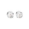 Irregular Pearl Stud Earrings for Women - 925 Sterling Silver Valentine's Day Gift