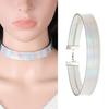 Colorful Holographic Choker Collar Necklace Laser Punk Jewelry Charm Lady Gift