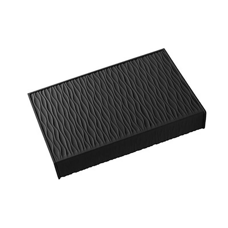 

Nonslip Silicone Coffee Tamping Mat Thick Coffee Tamper Mat Coffee Powder Press Pad Coffee Machines Accessories чорний