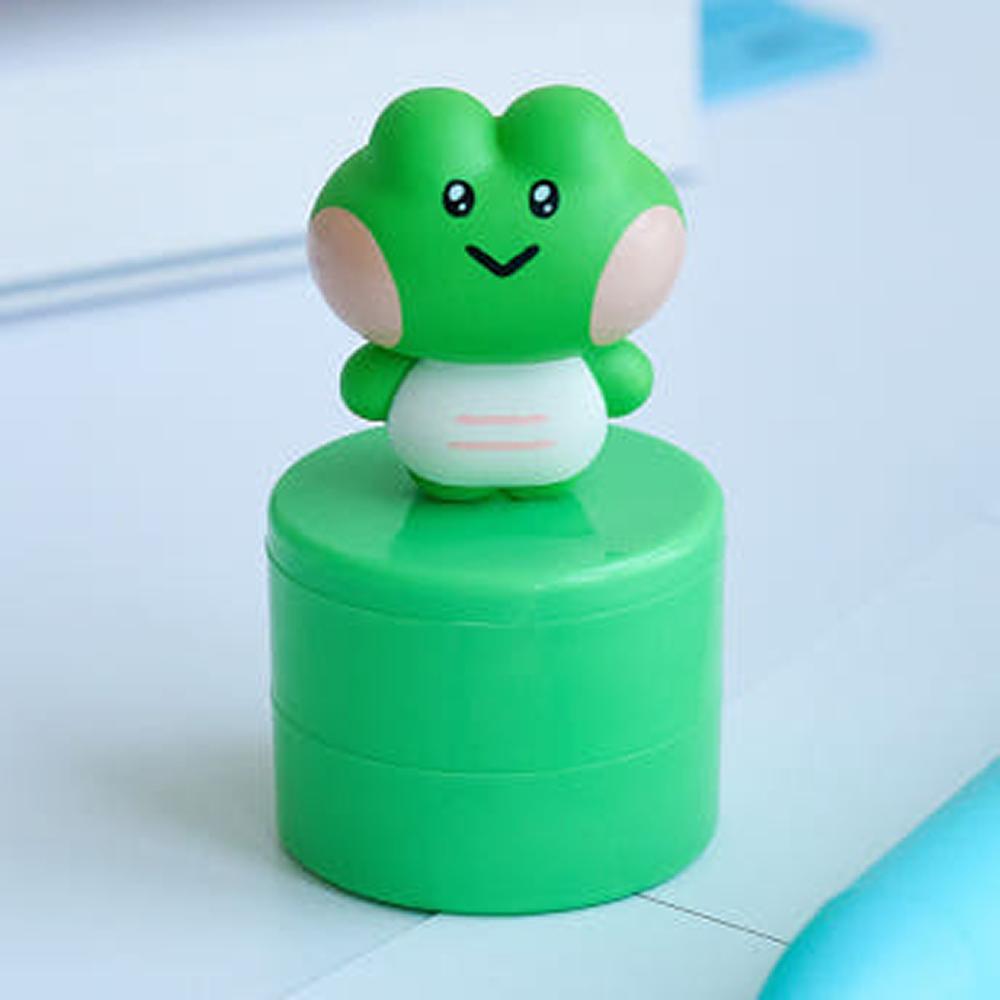 LINE FRIENDS Lennini Personaggio Rana Carina Diario per Bambini Timbro Peluche