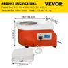Electric Pottery Wheel Ceramic Machine 25cm Pottery Wheel Machine 280W Pottery DIY Kit with Shaping Tool Kit for Ceramic Work Ceramics Clay
