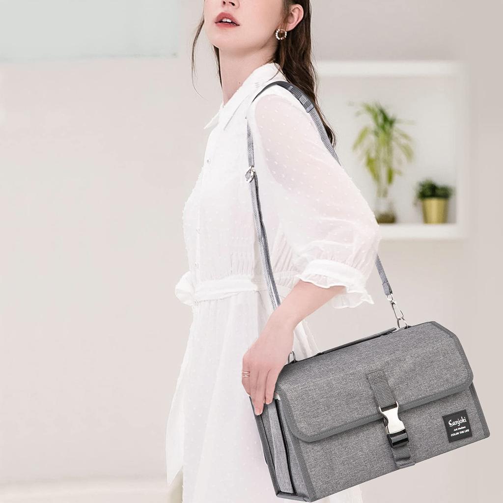 Sanjoki Marker Pen Soft Comic Art Illustration Markers with Carrying Case 120-Piece, 119-Color Set, Brush, Supplies, Brush-Type