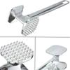 1PC Zinc Alloy Meat Tenderizer Hammer Mallet Tool for Pounding Beef Steak Chicken Pork Meat Hammer Kitchen Tool 4