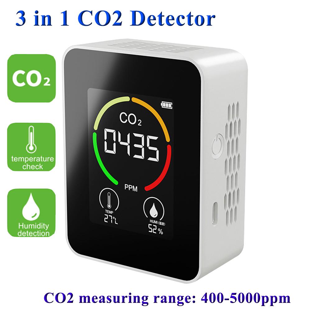 CO2-Sensor, CO2-Messgerät, digitaler Luftdetektor, intelligenter Luftqualitätsanalysator, Luftverschmutzungsmonitor, Medidor CO2-LP-Gas
