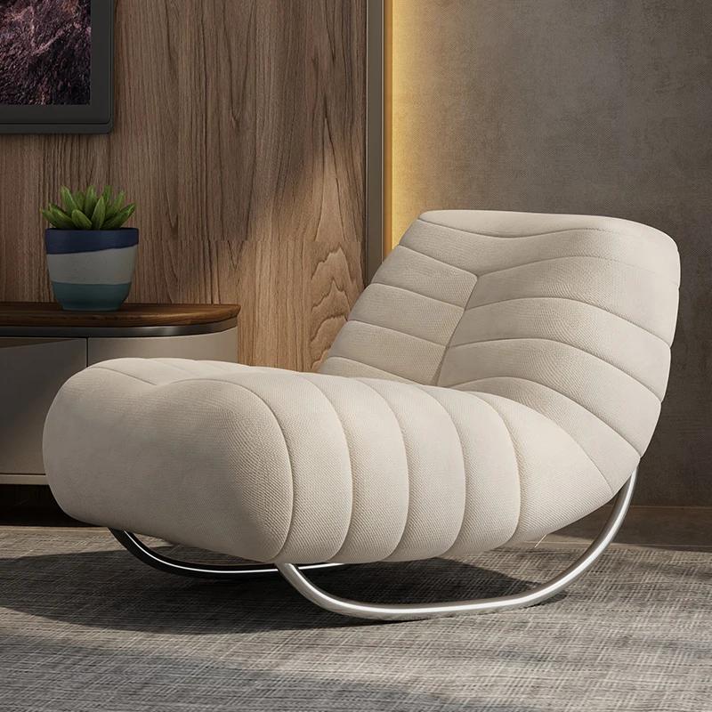 For Sillas reclinables diseño de lujo, tumbonasdiseño moderno nórdico, muebles cómodos  para sala estar