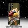 Eautiful Insects Ladybugs Phone Case For Samsung S 25,24,23,22,30,21,10,9,Ultra,Plus,Lite,FE,4,5 G Black Soft Case