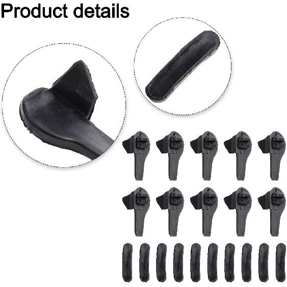 Tyre Disassembly Head, Car Tyre Changer,10pair Car Tyre Disassembly Head,Bird Head Protective Pad,Car Tire Changer Mount Demount Bead Breaker Tyre