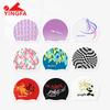 Yingfa Waterproof Silicone Swim Cap for Women and Men – Elastic, Comfortable, Non-Constricting, Hair Protection