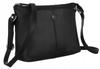 Leather Messenger Bag with Adjustable Strap - Peterson