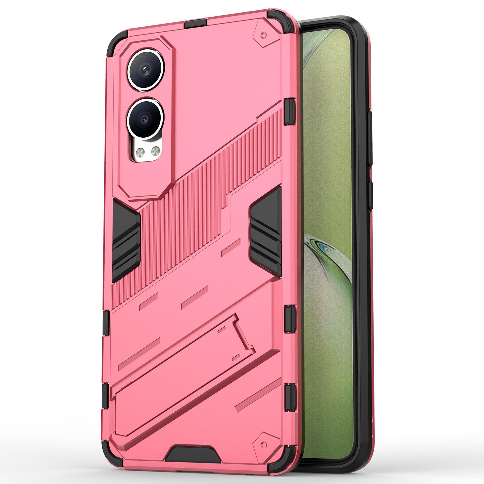 

Для OnePlus Nord CE4 Lite 5G/Oppo K12x 5G (Китай) Чохол-підставка Гібридний Жорсткий ПК М який ТПУ Чохол для телефону Rose