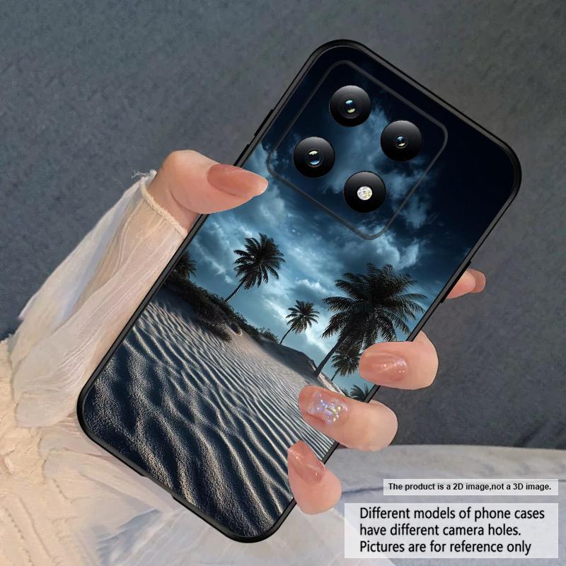 Tropical Seaside Beach For Xiaomi Poco X7 M7 Pro 5G M5 X4Pro 4 M6 4G C65 C75 F6 X6 5 7 X5 F7 Ultra M5S M4Pro 5G soft phone case