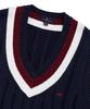 Brooks Brothers Tennis V-Neck Vest (Navy) (Bbwvmf8475Qes)