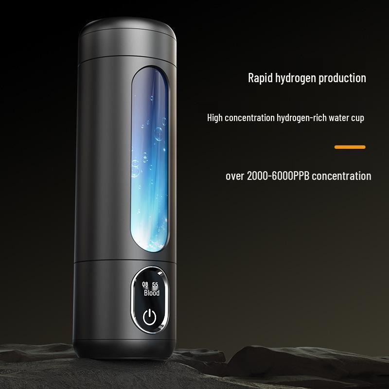 Multi-Use Hydrogen-Rich Water Cup Gift Set Black