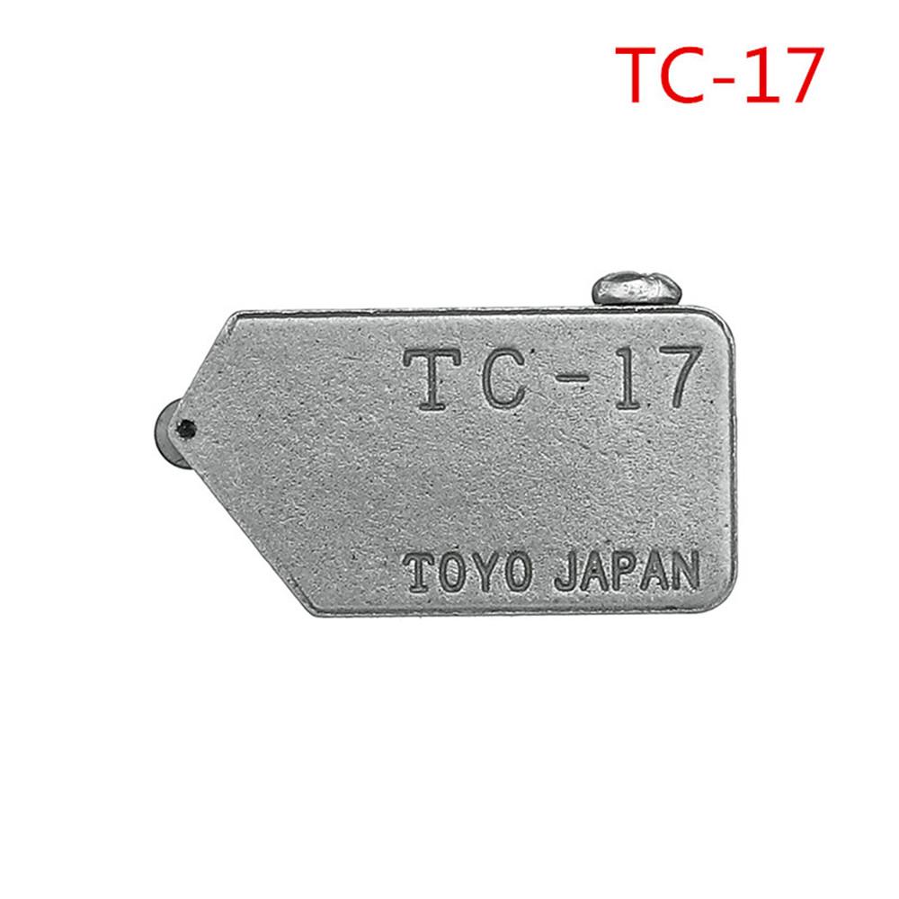 TC-90  TC-17Glass Straight Cutting Tile Cutter Head  Metal Handle Glass Cutter Straight Cutting Tile Cutter Head Hand Tools