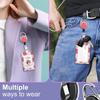 Lanyard Retractable Badge Reel Clip Strawberry Vertical ID Protector Nurse Bage Clips  Office