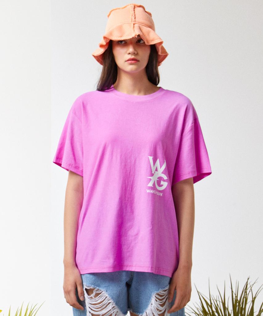 Weibeugeon New Logo T-Shirt Pink Purple